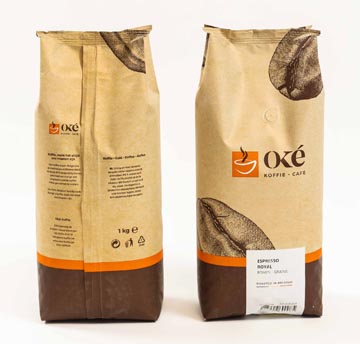 [766] oke koffiebonen 1kg espr royal