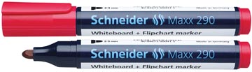[129002] Schneider Whiteboardmarker 290 rood