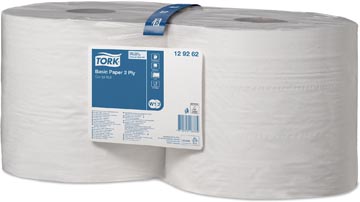 [129262] TORK HANDDOEKROL 2L W1/W2 PK2