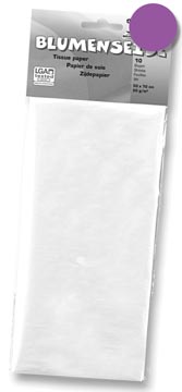 [90061F] ZIJDEPAPIER 50X70CM 26V LILA