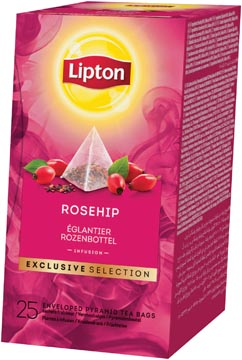 [46843] LIPTON EXC 25X ROZEBOTTEL