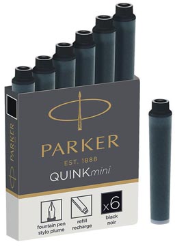 [1950407] parker quink mini inkt zw ds6