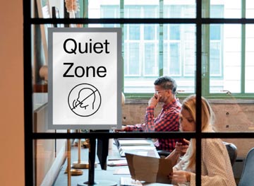 [1915696] nobo magn kader a4 zilver 2x