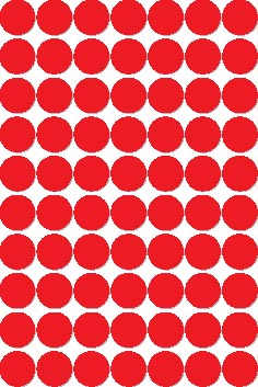 [A12105] rond etik diam.19mm 560p rd