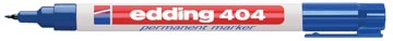 [404-B] marker edding 404 blauw rond