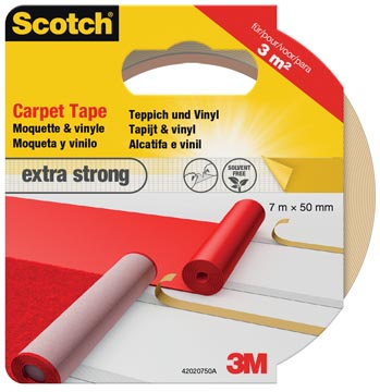 [4220750] SCOTCH TAPIJTTAPE STRONG 50X7