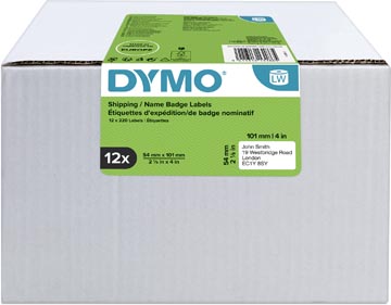 [13186] dymo etiket 101x54mm 2640x