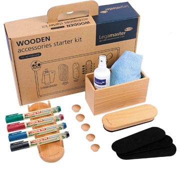 [7125600] lega whiteboard kit wooden