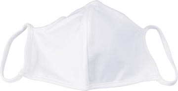 [BNNM1WK] masker kids uni wit pk5