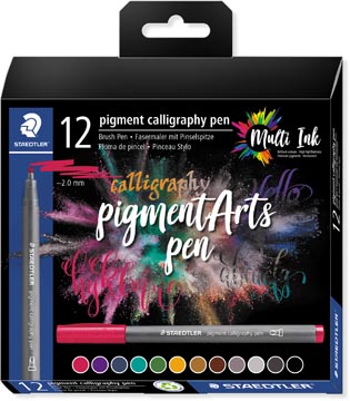 [375C12] pigment arts brushp x12 calli