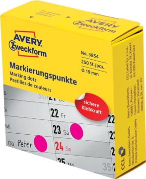 [3854] avery marking dots 19 rd 250x