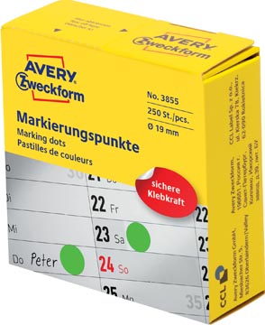 [3855] avery marking dots 19 ve 250x