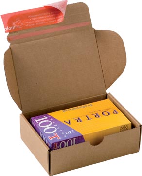 [CP08002] verzenddoos 140x101x43mm br