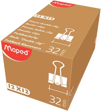 [036151] maped foldbackclip 32mm 12x
