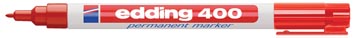 [400-R] Edding permanente marker 400 rood