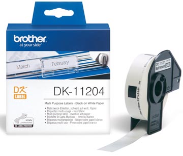 [DK11204] brother etik ql 17x54mm 400x