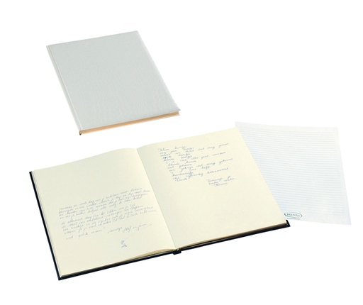 [389013561468] Gastenboek Brepols Belleganza - 235x297mm - wit