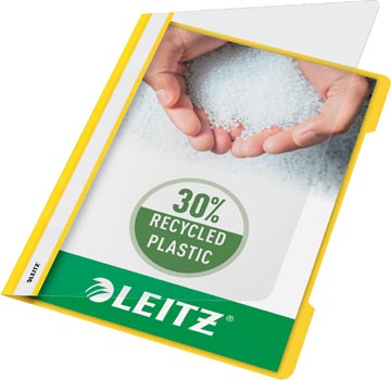 [432037] leitz snelhechtmap geel a4