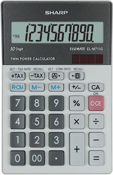 [ELM711G] sharp bureaurekenm el-m711ggy