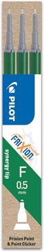 [402012] vull frixion point 05 groen 3x
