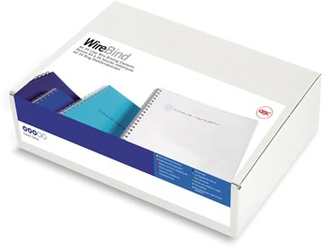 [G810597] gbc wirebind 8mm zilver ds100