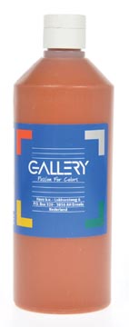 [GA00657] plakkaatv gallery 500ml lbruin