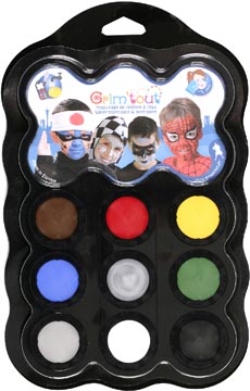 [GT41211] GRIM'TOUT palet helden (make-up)