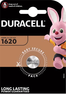 [4030367] Duracell Knoopcel Specialty Electronics Cr1620, Blister Van 1 Stuk