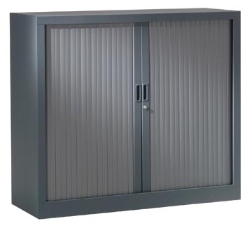 [GC1012A] roldeurkast antraciet 100cm