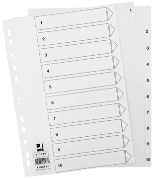 [KF00177] q-connect tabblad pp wit 1-10