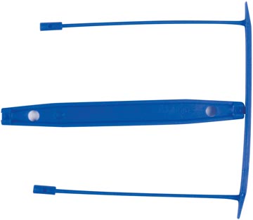 [KF02282] Q-CONNECT archiefbinder E-clip, doos van 100 stuks, blauw