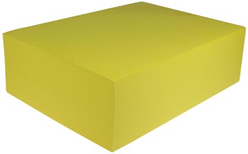 [14125] p.500 geel tekenpapier din a4