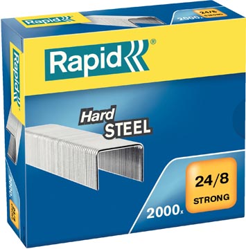 [2485890] nietjes rapid 24/8 staal 2000x