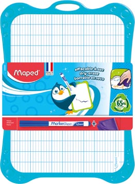 [258500] witte lei + stift + wisser maped
