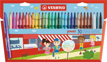 [280-30] stabilo power viltstift 30x