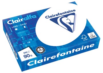 [2896C] Clairefontaine Clairalfa presentatiepapier A4, 90 g, pak van 500 vel