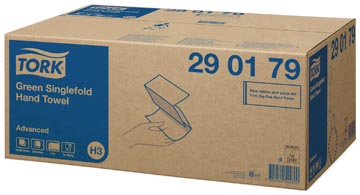[290179] tork handdoek h3 2l pk15 groen