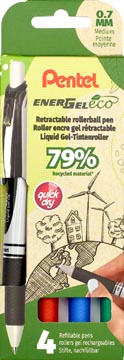 [150839] roller energel 0,7mm assort 4x