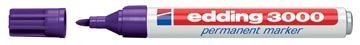 [3000P] edding perm marker 3000 violet