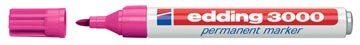 [3000RZ] edding perm marker 3000 roze