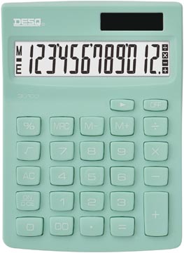[3010005] Desq Bureaurekenmachine New Generation Compact 30100, Groen