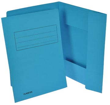 [30214] kaft 3 klep turkoois a4 250gr