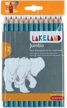 [700267] lakeland jumbo potlood hb 12x