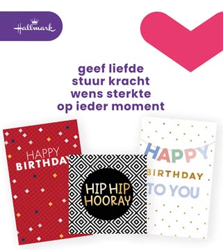 [3188048] hallmark kaart verjaar eng x6