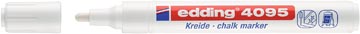 [4095W] edding krijtmarker 4095 wit