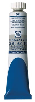 [7-501] plakkaatverf ef 20ml l blauw