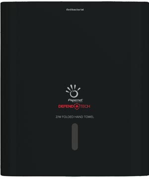 [416156] handdoekdisp z of w-vouw zwart