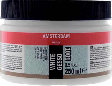 [4173001] amsterdam witte gesso 250ml