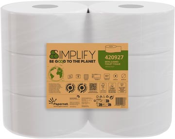 [420927] toiletpap simplify 557v p6