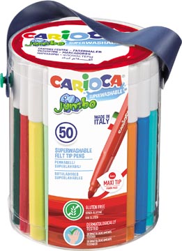 [42312] pot 50 stiften carioca jumbo